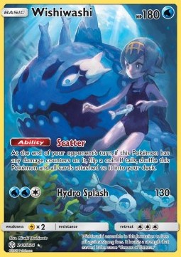 Wishiwashi Pokemon Cosmic Eclipse #240/236