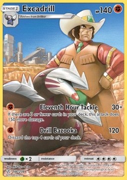 Excadrill Pokemon Cosmic Eclipse #246/236