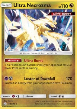 Ultra Necrozma Pokemon Cosmic Eclipse #164/236