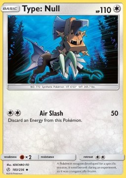 Type: Null Pokemon Cosmic Eclipse #183/236