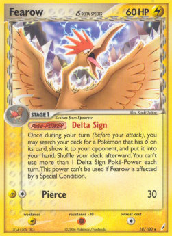 Fearow Pokemon Crystal Guardians #18