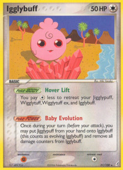 Igglybuff [Reverse Holo] Pokemon Crystal Guardians #21