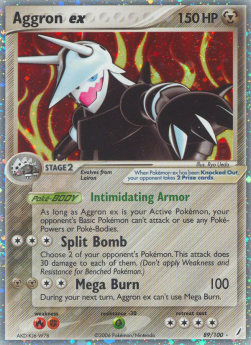 Aggron EX Pokemon Crystal Guardians #89/100