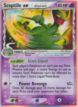 Sceptile EX Pokemon Crystal Guardians #96