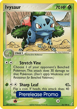 Ivysaur EX Crystal Guardians #1