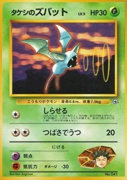 Brock's Zubat Nivi City Gym #041