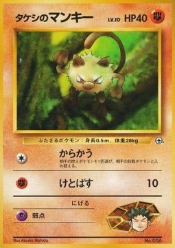 Brock's Mankey Nivi City Gym #056