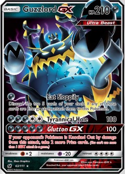 Guzzlord GX Pokemon Crimson Invasion #63/111