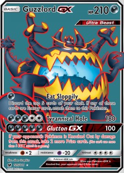 Guzzlord GX Pokemon Crimson Invasion #105/111