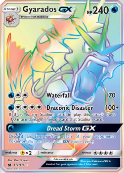 Gyarados GX Pokemon Crimson Invasion #112/111
