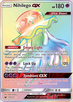 Nihilego GX Pokemon Crimson Invasion #114