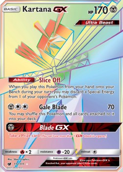 Kartana GX Pokemon Crimson Invasion #117