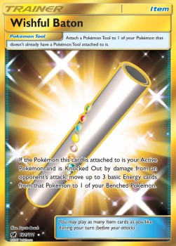 Wishful Baton Pokemon Crimson Invasion #121/111