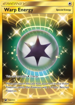 Warp Energy Pokemon Crimson Invasion #123/111