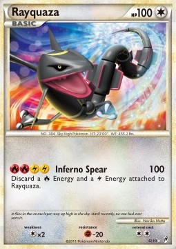 Rayquaza Pokemon Call of Legends #SL10