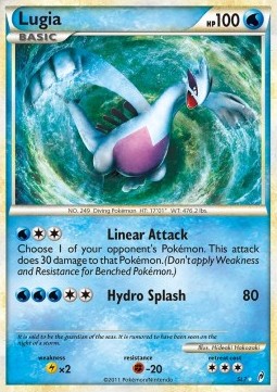 Lugia Pokemon Call of Legends #SL7/95