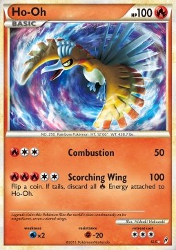 Ho-Oh Pokemon Call of Legends #SL5/95
