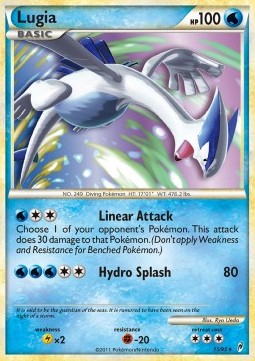 Lugia [Reverse Holo] Pokemon Call of Legends #15/95