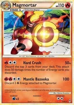 Magmortar Pokemon Call of Legends #16/95