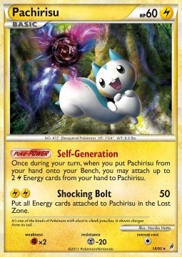Pachirisu Pokemon Call of Legends #18/95