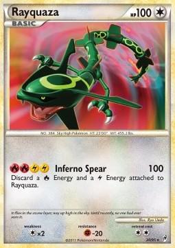 Rayquaza Pokemon Call of Legends #20