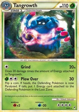 Tangrowth [Cracked Ice] Pokemon Call of Legends #34