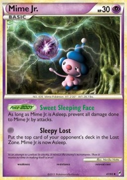 Mime Jr. Pokemon Call of Legends #47/95