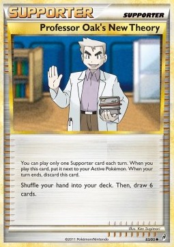 Professor Oak's New Theory Pokemon Call of Legends #83