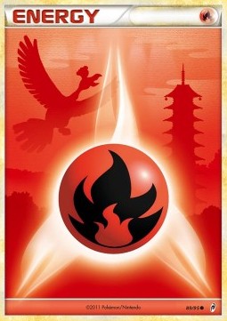 Fire Energy Pokemon Call of Legends #89/95