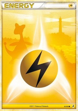 Lightning Energy Pokemon Call of Legends #91/95