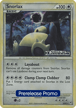 Snorlax Call of Legends #000/95