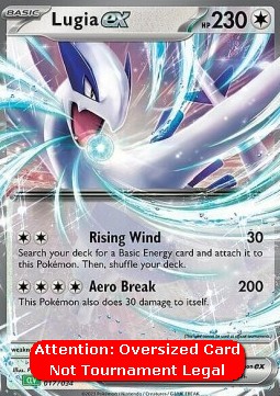 Lugia ex Pokémon Trading Card Game Classic: Venusaur & Lugia ex Deck #017