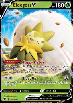 Eldegoss V Pokemon Champion's Path #5/73