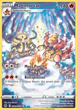 Magmortar Pokemon Crown Zenith #GG03/159