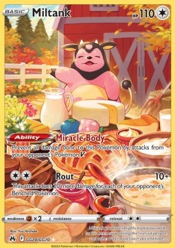 Miltank Pokemon Crown Zenith #GG24/159