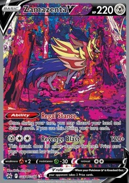 Zamazenta V Pokemon Crown Zenith #GG54/159