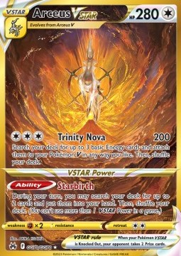 Arceus VSTAR Pokemon Crown Zenith #GG70/159