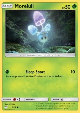 Morelull Pokemon Detective Pikachu #3/18