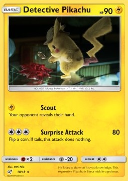 Detective Pikachu Pokemon Detective Pikachu #10/18