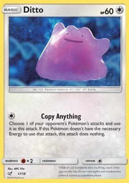 Ditto Pokemon Detective Pikachu #17/18