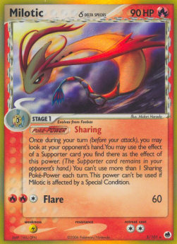 Milotic Pokemon Dragon Frontiers #5/101