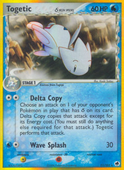 Togetic [Reverse Holo] Pokemon Dragon Frontiers #11/101