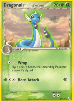 Dragonair [Reverse Holo] Pokemon Dragon Frontiers #28/101