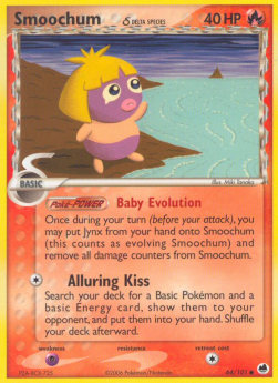 Smoochum [Reverse Holo] Pokemon Dragon Frontiers #64/101