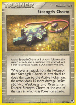 Strength Charm Pokemon Dragon Frontiers #81/101
