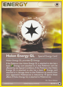 Holon Energy GL Pokemon Dragon Frontiers #85/101