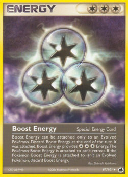 Boost Energy Pokemon Dragon Frontiers #87/101