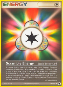 Scramble Energy [Reverse Holo] Pokemon Dragon Frontiers #89/101