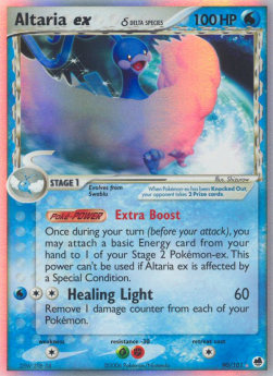 Altaria EX Pokemon Dragon Frontiers #90/101