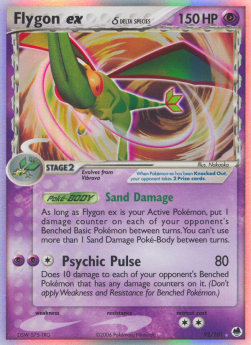 Flygon EX Pokemon Dragon Frontiers #92/101